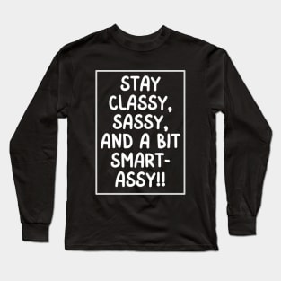 Y'a feel me?! Long Sleeve T-Shirt